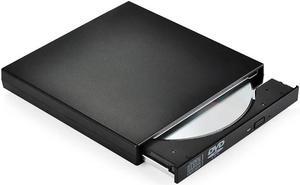 USB 2.0 Portable External Ultra Speed CD-ROM DVD Player Drive Support for Laptop PC Desktop