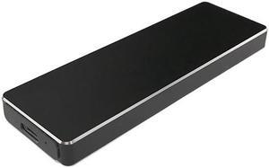 NGFF External Hard Drive Case, Portable M.2 Hard Drive External Case Type-C HDD Case for Mac Laptop, Only Case
