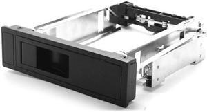 Internal 5.25 Inch CD-ROM HDD Mobile Rack Mounting Bracket Frame Enclosure with SATA Cable for 3.5 Inch SATA I/II/III