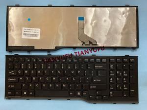 FOR Fujitsu Lifebook AH532 A532 N532 NH532 US BLACK WITH FRAME KEYBOARD US BLACK Laptop KEYBOARD