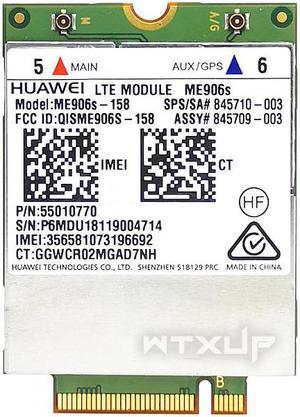 Mobile Broadband Card for HP 840 850 LT4132 LTE HSPA+ 4G Module Huawei ME906S ME906S-158 845710-001