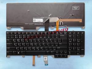 FOR Dell Alienware series 17X R4 0VK0G0 PK1J1QB1A02 NSK EE0BC With Backlit ARABIC KEYBOARD Black Laptop KEYBOARD