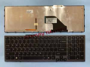 For Sony VPC-F11 F12 F13 F117 F119 9Z.N3S82.201 148781111 Keyboard US With Frame With Backlit Laptop Keyboard