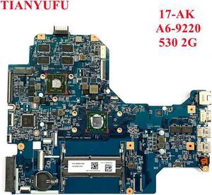 For HP PAVILION 17-AK 17Z-AK Laptop Motherboard 16892-2 With A6-9220 530 2GB 448.0CB02.0011 448.0CB03.0011 Motherboard 100% test