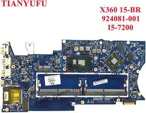 For HP Pavilion x360 15 15-BR 15T-BR000 motherboard Series 924081-601 924081-001 530/2GB i5-7200 Laptop motherboard tested 100%