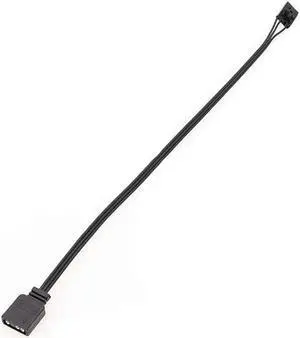 OIAGLH For Corsair 4PIN RGB To Standard ARGB 3-Pin 5V Adapter Connector RGB Cable 25Cm OIAGLH For Corsair 4PIN RGB To Standard ARGB 3-Pin 5V Adapter Connector RGB Cable 25Cm
