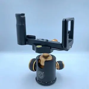 OIAGLH Metal Handgrip For Fujifilm X-A2 X-M2 X-M1 Arca Plate L-Bracket XA2 XM2 XM1 Tripod Head Quick Mount Spare Parts