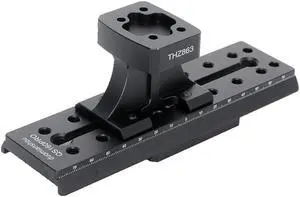 OIAGLH IS-THZ863 Adjustable Lens Replacement Foot Bracket For Manfrotto 502/701 Sand Sparrow 6T/8T/DV3+3/DV5+5 Hydraulic Head