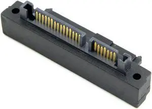 OIAGLH 90 Degree Right Angled SFF-8482 SAS 22 Pin to 7 Pin + 15 Pin SATA Hard Disk Drive Raid Adapter