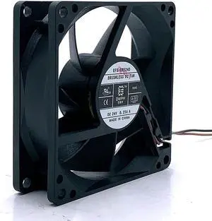 80mm 24V Cooling Fan EFS-08E24D DWPH 80*80*25mm DC24V 0.25A 2 Wires DC Case Fan 8cm Sever Inverter Cooling Fan