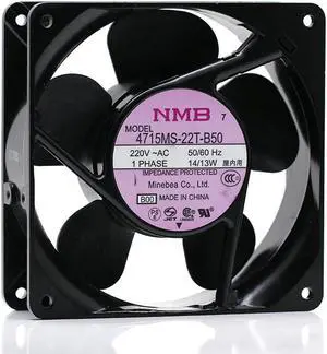 12038 12cm 120mm AC 220V Case Chassis Cooling Fan For 4715ms-22t-b50 14W 13W 120X120X38mm Cabinet Cooler