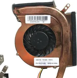 FOR Cooling Fan Heatsink For 14 E40 15 E50 Laptop CPU Cooling Radiator FRU 75Y4482 75Y4481