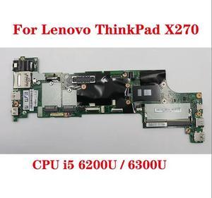 FOR X270 Laptop Motherboard with CPU i5-6300U /6200U 01LW729 01HY521 01LW763 01HY552