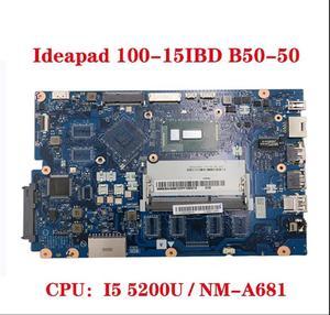 FOR 100-15IBD B50-50 laptop motherboard CG410/CG510 NM-A681 motherboard with CPU I5 5200U DDR3