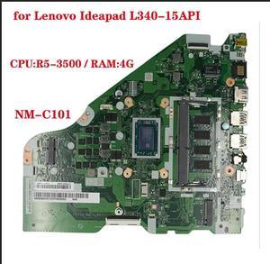 FOR V155-15API L340-15API L340-17API laptop motherboard with CPU R5 3500U UMA 4G NM-C101 FRU:5B20S41817 5B20S42657