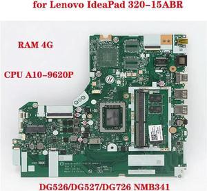 FOR FRU:5B20P11088 for 320-15ABR Laptop Motherboard DG526/DG527/DG726 NMB341 NM-B341 with A10-9620P 4G-RAM