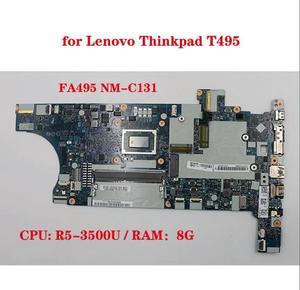 FOR FA495 NM-C131 Motherboard For T495 Laptop Motherboard With CPU 5 3500U RAM-8GB DDR4