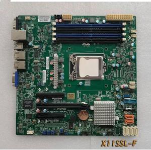 For X11SSL-F Server Motherboard For Micro-ATX E3-1200 v6/v5 C232 USB 3.0 LGA1151