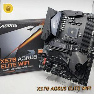 For X570 WIFI For Motherboard ATX 4XDDR4 128GB AM4 Desktop Mainboard