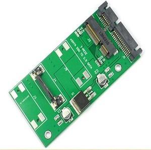 FOR MSATA to SATA Converter Adapter PCI-E To 2.5 SATA II SSD Adapter PCI-E SSD to 2.5 SATA 22-Pin Converter Adapter