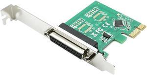 FOR Printer DB25 Parallel Port LPT to PCI-E PCI Express Card Adapter Converter WCH382 Chip