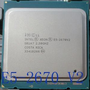 FOR E5-2670 V2 10 2.5GHz 25M 8GT/s SR1A7 115W LGA2011 CPU Processor