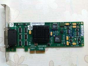 FOR 22320SE 22320SLE dual-channel PCI-E SCSI card U320M channel card