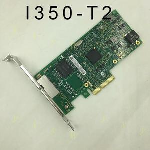 FOR I350-T2 Dual Port Gigabit 1000M PCI-E Network Server Adapter I350-AM