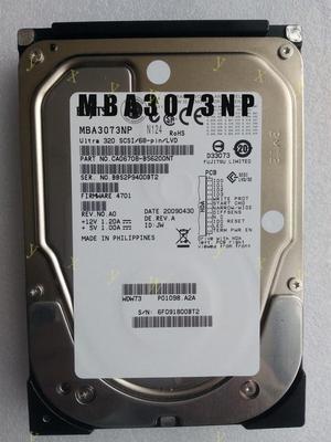 FOR For Server Hard Disk MBA3073NP 73GB 68-pin SCSI 15K U320