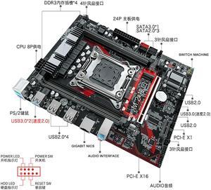 FOR X79 X79M PLUS M-ATX For LGA 2011 DDR3 128GB PCI-E 3.0 Micro ATX Motherboard