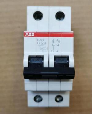 FOR 1pcs Circuit breaker S202-C20 2P 20A