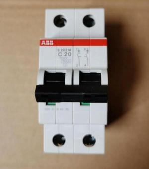 FOR 1pcs Circuit breaker S202M-C20 2P 20A