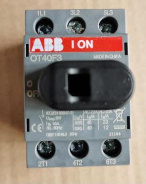 FOR 1pcs Isolation switch OT40F3 3P 40A