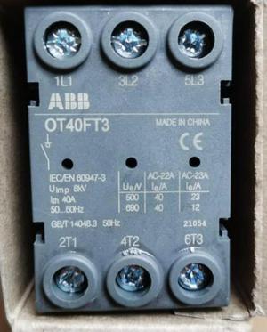 FOR 1pcs Isolation switch OT40FT3 3P 40A