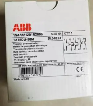 FOR 1pcs Thermal Overload Relay TA75DU-80M (60-80A),