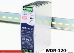 FOR 1pcs power supply WDR-120-12 WDR-120-24 WDR-120-48