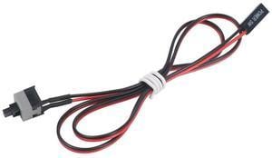 For 20.5 Long Power Button Cable for PC es Reset Computer