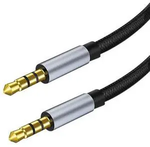 For AUX Audio Cable 3.5mm Male to Male Car Audio Cable Mobile Phone Audio Headset Audio Cable Connecting Cable 1M