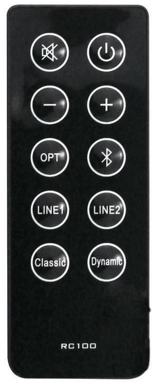 For Replace RC10D RC100 Remote Control for R2000DB Soundbar Powered Bookshelf Speakers