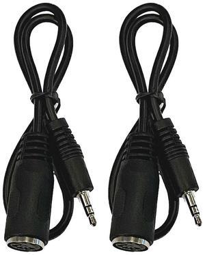 For 2 Pack of Type-A MIDI to 3.5mm Adapter 20 Inch Cable,Audio Line