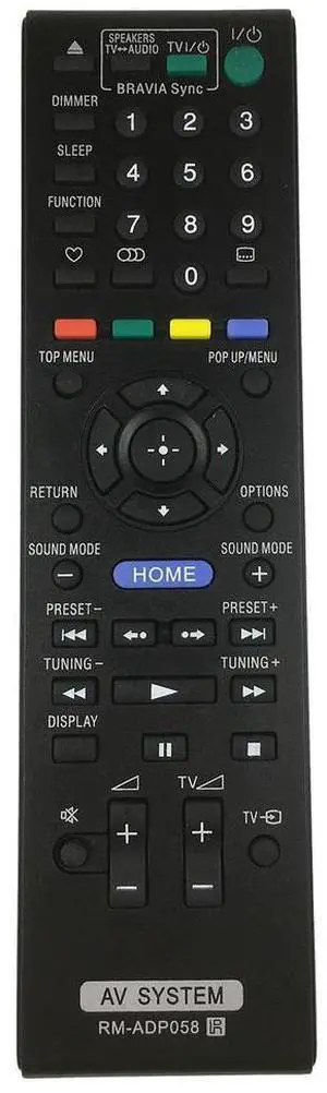 For RM-ADP058 Remote Control for Home Theater Blu-Ray Remote Control BDV-E280 BDV-E380 Remote
