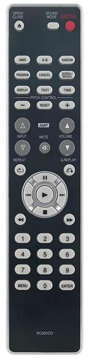 For RC002CD Remote Control Replacement for Disc CD Player CD5003 CD5004 CD6003