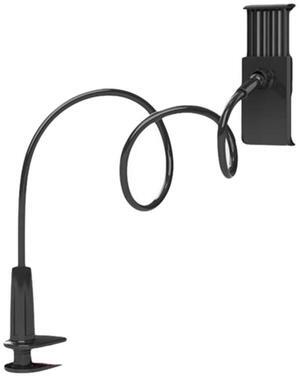 For 360 Rotating Flexible Long Arms Mobile Phone Holder Desktop Bed Lazy Bracket Phone Stand for Phone and Tablet(Black)