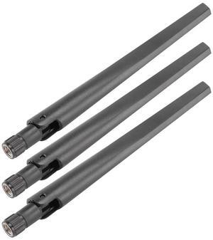 For 3 PCS Metal WiFi Antenna of RP-SMA Interface with 5DBi 2.4G/5G Dual-Band Wireless Wifi Antenna for RT-AC68U