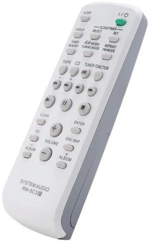 For CD HIFI System Audio Remote Control RM-SC3 RM-SC30 RM-SC50 RM-SC55 MHC-RG29 MHC-RG490S CMT-EH10 CMT-U1 CMT-CPZ1