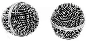 For 2Pcs Microphone Grille Replacement Mic Microphone Head Grill Head Mount Wired Wireless Microphone Accessories for SM58