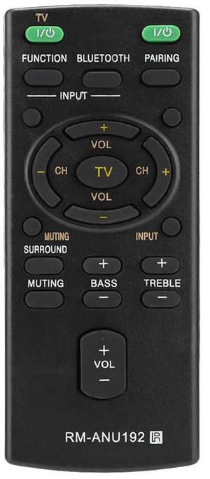 For RM-ANU192 Speaker Remote Control for Sound SACT60BT SS-WCT60 SSWCT60 HT-CT60BT T60BT SA-CT60BT