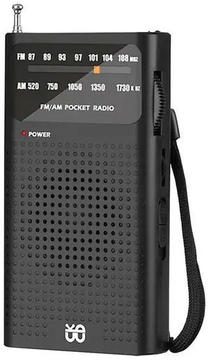 For Mini Portable AM/ All Band Stereo Weather Pocket Receiver for Old Man Walking Hiking Camping