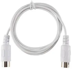 For MIDI Extension Cable to Male 5 Pin 1.5/4.95FT 5 Pin Male to 5 Pin Male MIDI Extension Cable