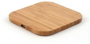 For Portable for Qi Wireless Charger Charging Slim Wood Pad For 8/ 8 Plus/ X Smart Phone Wireless Charger Pad